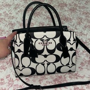 Large Andrea Carryall Bag In Signature Canvas